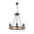 GLOBO 69029-6 ULLEU závěsné svítidlo 500 mm 6xE27 40W IP20 černá