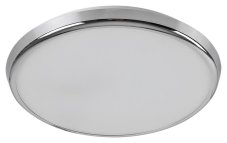 RABALUX 3464 Balthasar stropní svítidlo LED D300mm 18W/1600lm 3000-6500K RGB IP44 chromová, bílá, stmívatelné, dálkový ovladač