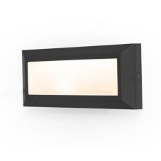 LUTEC 5191605012 HELENA venkovní nástěnné svítidlo LED 11W 450lm 3000K IP54 matná černá