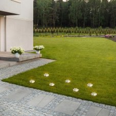 RABALUX 77001 Wigry solárne svietidlo dekoratívne zapichovacie - labky LED 4550mm 0,06W/3lm 3000K IP44 čierna, biela, súmrakový senzor