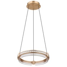 GLOBO 67196-36H BLONDIE závesné svietidlo D400mm LED 36W/2000lm 2700-6000K zlatá, priehľadná, diaľkový ovládač