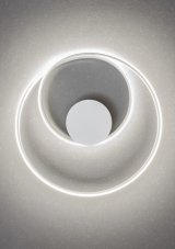 Redo 01-1791 TORSION PL LED nástenné/stropné svietidlo 30W D550 3000K matná biela 2490lm