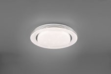 TRIO R67041000 ATRIA stropné svietidlo LED D380mm 18W/1500lm 3000-6000K, biela, stmievateľné, diaľkové ovládanie, starlight