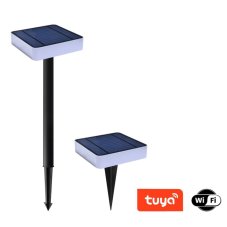 Immax NEO LITE Smart SQUARE 07911L solárne svietidlo LED 142x142x31mm 40lm IP65, TUYA