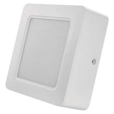 Emos ZM6432 LED RUBIC stropné/nástenné prisadené klasické svietidlo štvorec 120 × 120 × 42 mm 9W 900lm 4000K biela