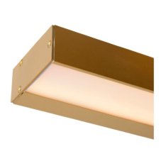 LUCIDE 04210/13/02 ALEXA nástenné svietidlo nad zrkadlo š900mm LED 13W/1400lm 3000K IP44 mosadzná, opálová