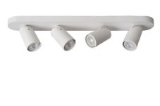 LUCIDE 23954/21/31 XYRUS stropné bodové stmievateľné svietidlo/spot 4xGU10/5W W9 L60 H12.5cm biela