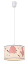 RABALUX 72069 Fowly závěsné svítidlo dětské D280mm 1xE27 bílá, vícebarevná