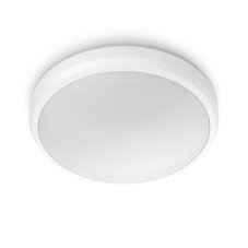 Philips Doris LED CL257 Stropné svietidlo do kúpeľne kruhové 6W/600lm 220mm 2700K IP44 biela