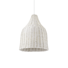 Závesné svietidlo Ideal lux 159256 HAUNT SP1 BIANCO 1xE27 60W biela