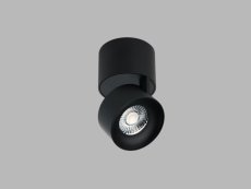 LED2 11508233 KLIP ON stropné bodové povrchové svietidlo LED D77mm 11W/770lm 2700K čierna