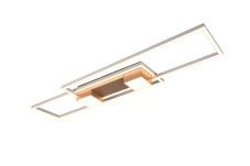 TRIO 647710465 ALBANY stropné svietidlo SMD LED 37W/4300lm 2700-6500K kávová, diaľkový ovládač