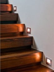 Emithor 48304 STEP LIGHT svietidlo do steny LED 1W,60lm,4000K,nerez,zrkadlo