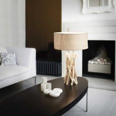 Stolová lampa Ideal lux 129570 DRIFTWOOD TL1 1xE27 60W drevo