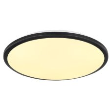 GLOBO 41569-18B XANDER stropné svietidlo D350mm LED 18W/950lm 3000K čierna matná, opal