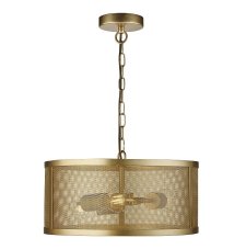 Searchlight 12483-3GO Fishnet závesné svietidlo E27 3 x 60W