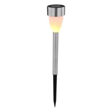 33576-3 GLOBO Exteriérové ​​solární LED svítidlo, orientační zapichovací svítidlo na osvětlení zahrad a teras, 3ks v balení, 3x 0,06W 2000K IP44 nerez