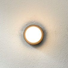 ITALUX OWL-3062-3K Rosta vonkajšie nástenné svietidlo LED D160mm 12W/709lm 3000K IP54 čierna, biela