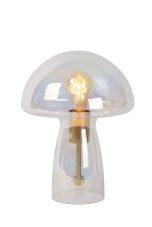 LUCIDE 10514/01/60 FUNGO stolná lampička V280mm 1xE27 priehľadná