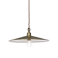 Závesné svietidlo Ideal lux 112701 CANTINA SP1 BRUNITO 1xE27 60W leštený