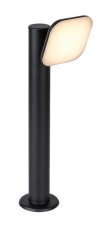 RABALUX 77059 Odiel vonkajšie stojanové svietidlo/stĺpik LED V500mm 12W/750lm 3000K IP44 čierna, biela