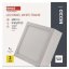 Emos ZM6125 LED NEXXO stropní/nástěnné přisazené klasické svítidlo čtverec 120 × 120 × 40 mm 7,6W 680lm 4000K bílá