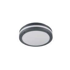 676960142 TRIO PIAVE vonkajšie stropné LED svietidlo s pohybovým senzorom 12W 1000lm 3000K antracit