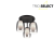 TRIO SELECT 617500354 BARRET stropné svietidlo D380mm 3xE14 čierna matná, dymová