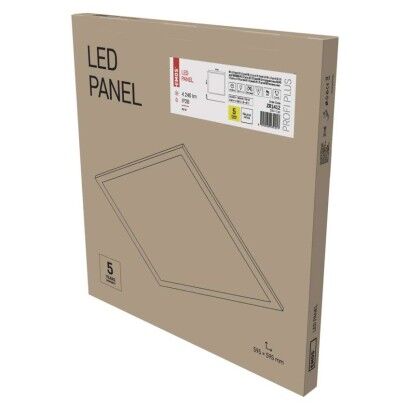 Emos ZR1412E LED PROXO stropní vestavěný panel čtverec 595 × 595 × 10 mm 40W 4240lm 4000K bíla