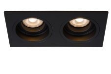LUCIDE 22959/02/30 EMBED Zápustné bodové svítidlo GU10 2x50W černá