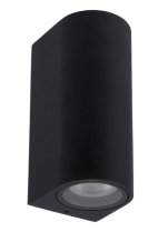 LUCIDE 69801/02/30 ZARO exteriérové nástenné svietidlo GU10 2x35W IP44 čierna