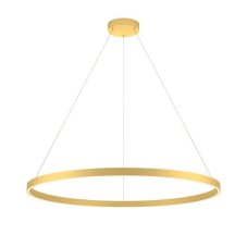 REDO 01-2878 FEBE závesné svietidlo D1000mm LED 62W/3626lm 4000K zlatá, switchdimmer