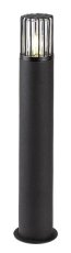 RABALUX 77084 Haren venkovní stojanové svítidlo/sloupek 1xE27 V650mm IP54 černá, průhledná