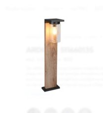 TRIO 511660135 ARDILA vonkajšie stojanové svietidlo/stĺpik V650mm 1xE27 IP44 imitácia dreva