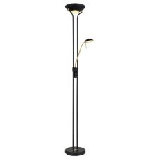 GLOBO 59020B LEONAS stojacia lampa V1800mm LED 20W/1690lm 3000K matná čierna, biela