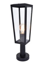 LUTEC 7196601012 PINE exteriérový záhradný stĺpik E27 40W IP44 matná čierna