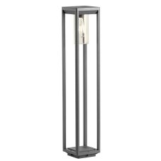 REDO 90524 LAGOS venkovní stojanové svítidlo/sloupek 1xE27 V800mm IP54 tmavěšedá