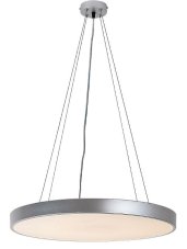 RABALUX 71042 Tesia závesné svietidlo LED D600mm 60W/3500lm 3000-6000K strieborná, biela, diaľkový ovládač