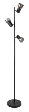 RABALUX 74279 Hatice stojacia lampa D80mm 3xE14 čierna, dymová