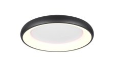 TRIO 649616032 CARDONA stropné svietidlo D620mm SMD LED 38W/4400lm 2300+3000+4000K čierna matná, switchdimmer