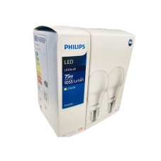 Philips 8719514471115 LED žiarovka CorePro E27 10W/75W 1055lm 2700K A60 biela 2-set
