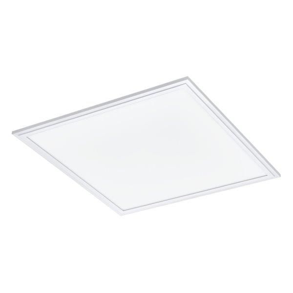 Eglo 98129 Salobrena 1 nastal / Stropní svítidlo LED 21W / 2700lm 4000K hliník / bílá stimev.
