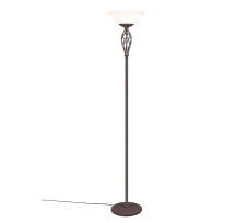 TRIO 401000224 RUSTICA stojací lampa D335mm 2xE27 rezavá