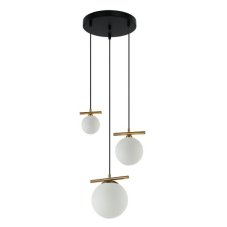 ITALUX PND-463323A-BRO+W Merseta závesné svietidlo 1xE14, 2xG9 D410mm starožitná bronzová