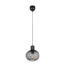 TRIO 365700132 GILA závesné svietidlo D230mm 1xE27 čierna matná