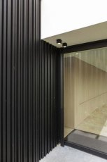 LUTEC 6389102012 GEMINI exteriérové stropní svítidlo LED 85x85mm 7W/750lm 3000K IP65 černá matná