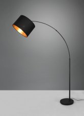 TRIO Reality R40081080 BOLIVIA stojací lampa V1710mm 1xE27 černá matná