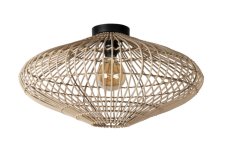LUCIDE 03135/56/72 MAGALI Přisazené stropní svítidlo E27 1x40W světlé dřevo, černá