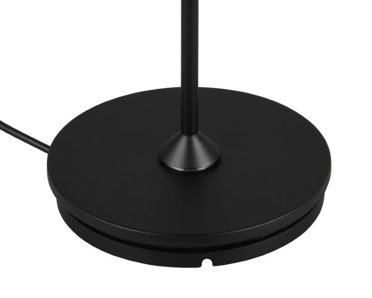 TRIO Reality R57706132 SUAREZ venkovní stolní lampa SMD LED V390mm 1,5W/200lm 3000K IP44 černámatná, nabíjecí baterie, USB-C port, nabíjecí stanice, ON/OFF