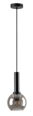 RABALUX 72171 Centio závesné svietidlo 1xE27 D150mm čierna, dymová